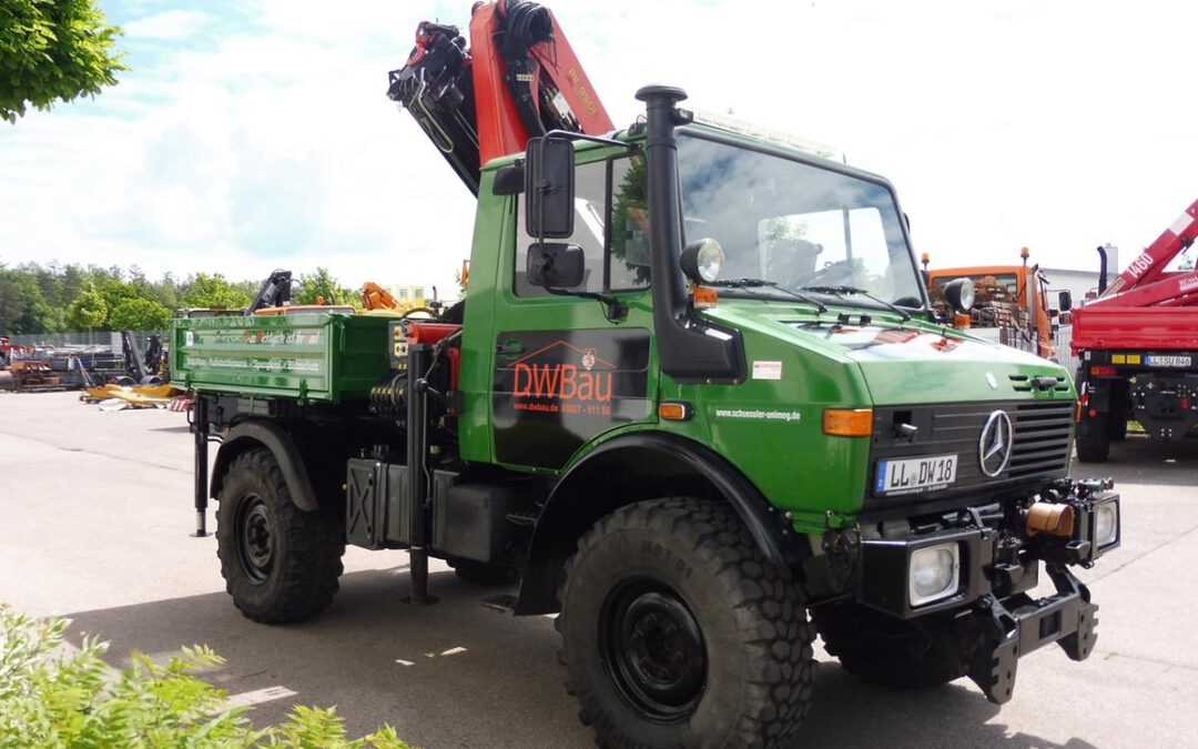 Unimog Typ 1450 / Palfinger PK9501B