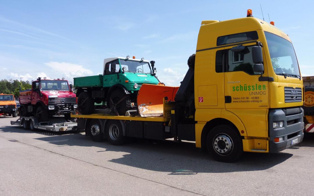 Unimog 1400 und 406 Cabrio